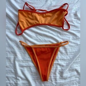 Orange Lounge bikini